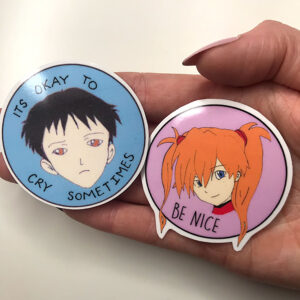 asuka and shinji sticker pack